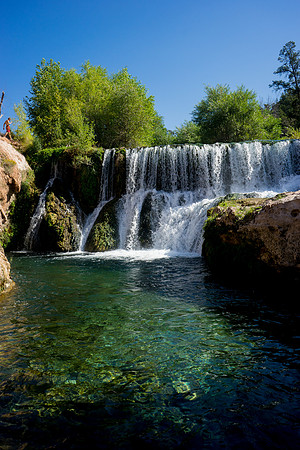 Fossil Creek Waterfall -382