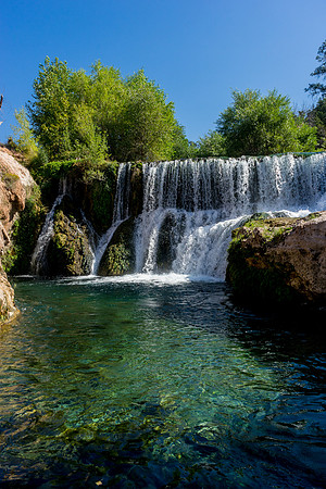 Fossil Creek Waterfall -378
