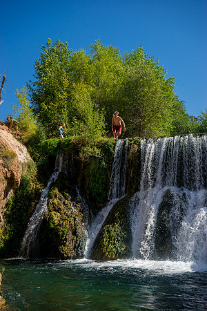 Fossil Creek Waterfall -383
