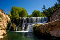 Fossil Creek Waterfall -374