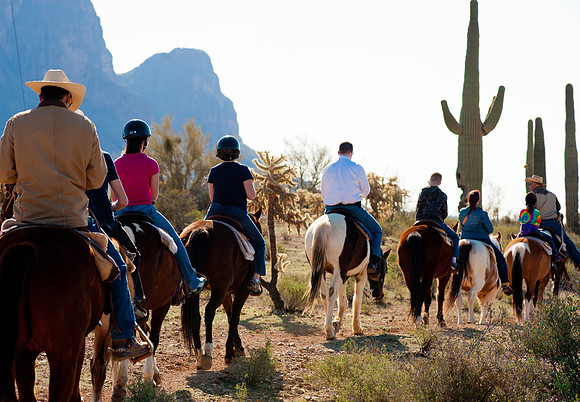 Horseback Riding Goldfield Ghosttown