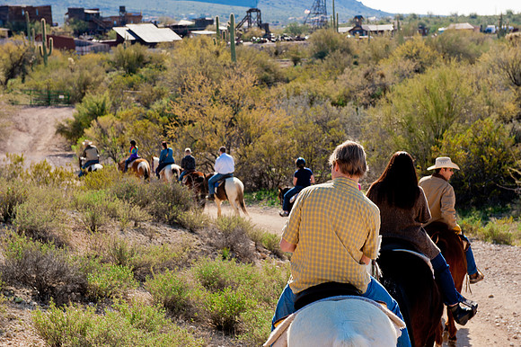 Horseback Riding Goldfield Ghosttown